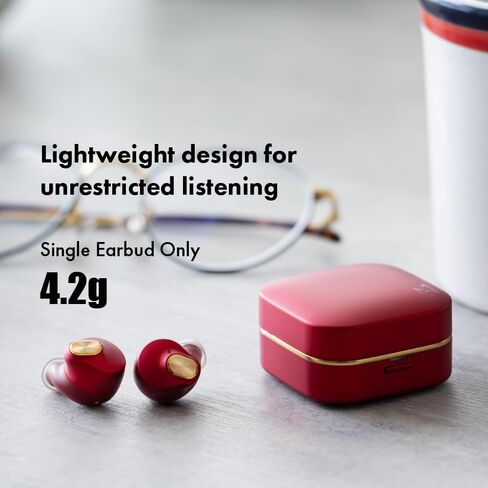 AVIOT TE-Q3 Small Active Noise Cancelling Wireless Earbuds, Bluetooth 5.3, Multipoint Connection, Built-in Mic, Medical Grade Silicone, Up to 42 Hours Playtime, IPX4 Waterproof (Black) in Saudi Arabia