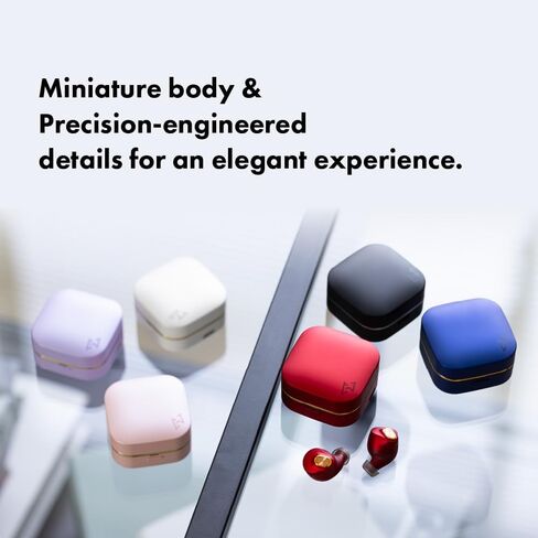 AVIOT TE-Q3 Small Active Noise Cancelling Wireless Earbuds, Bluetooth 5.3, Multipoint Connection, Built-in Mic, Medical Grade Silicone, Up to 42 Hours Playtime, IPX4 Waterproof (Black) in Saudi Arabia
