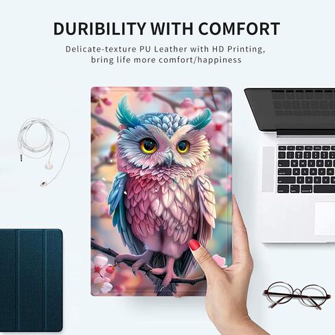 Case for iPad 9th / 8th / 7th Generation 10.2 inch (2021/2020/2019 Released) PU Leather Slim Folio Lightweight Multi-Angle Smart Cover with Auto Wake/Sleep Case for 10.2 iPad Case,Red Cardinal Birds in Saudi Arabia