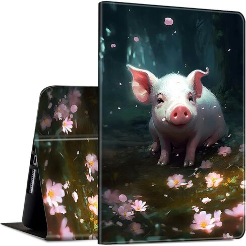 Case for iPad 9th / 8th / 7th Generation 10.2 inch (2021/2020/2019 Released) PU Leather Slim Folio Lightweight Multi-Angle Smart Cover with Auto Wake/Sleep Case for 10.2 iPad Case,Red Cardinal Birds in Saudi Arabia