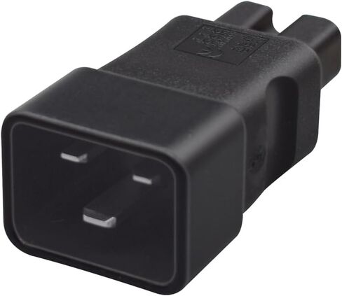 IEC320 موصل المقبس C20 إلى C15 محول قابس الطاقة 16A-10A C20 ذكر إلى C15 أنثى موصل مستقيم الرأس موسع محول الطاقة PDU UPD محولات الطاقة IEC 2 قطعة in Saudi Arabia