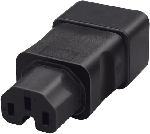 IEC320 موصل المقبس C20 إلى C15 محول قابس الطاقة 16A-10A C20 ذكر إلى C15 أنثى موصل مستقيم الرأس موسع محول الطاقة PDU UPD محولات الطاقة IEC 2 قطعة in Saudi Arabia