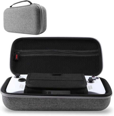 حقيبة حمل صلبة واقية من Jusy متوافقة مع ASUS ROG Ally /ROG ALLY X 2024 (7 بوصات) محمولة للألعاب - مقاومة للصدمات والخدش، حقيبة محمولة مقاومة للماء مع جيب شبكي in Kuwait