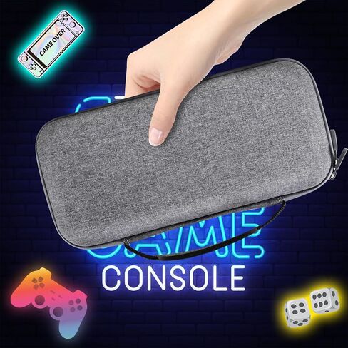 حقيبة حمل صلبة واقية من Jusy متوافقة مع ASUS ROG Ally /ROG ALLY X 2024 (7 بوصات) محمولة للألعاب - مقاومة للصدمات والخدش، حقيبة محمولة مقاومة للماء مع جيب شبكي in Kuwait