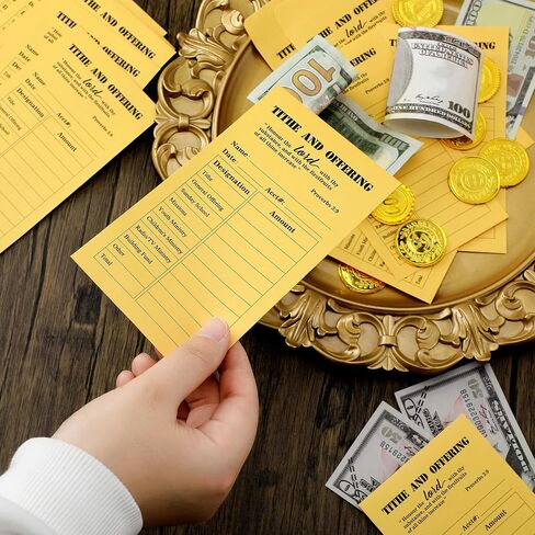 500 Pcs Tithes and Offering Envelopes for Church 6.3 x 3.5 Inches Church Supplies Tithe Envelopes for Church Saving Money Donation Supplies in Saudi Arabia