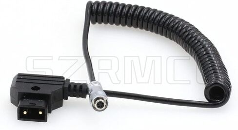 SZRMCC Portkeys 5pin كابل الطاقة الطيران D-Tap إلى 5 دبوس أنثى ميناء ملفوف سلك الطاقة ل Portkeys LH5H LH5P شاشات 50 سنتيمتر in Kuwait