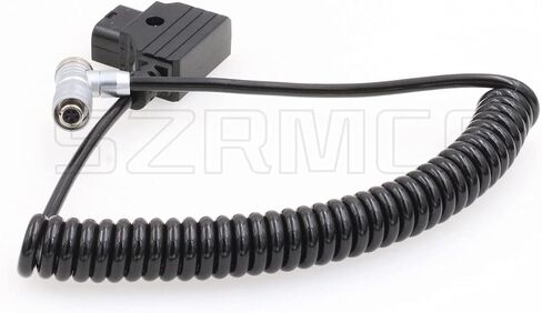 SZRMCC Portkeys 5pin كابل الطاقة الطيران D-Tap إلى 5 دبوس أنثى ميناء ملفوف سلك الطاقة ل Portkeys LH5H LH5P شاشات 50 سنتيمتر in Kuwait
