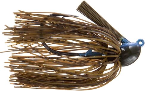طُعم صيد السمك Strike King (HAHCJ12-135) Hack Attack Jig، 135 - Falcon Lake Craw، 1/2 أونصة، شكل رأس مبتكر مع واقي من الأعشاب شديد التحمل in Kuwait