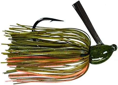 طُعم صيد السمك Strike King (HAHCJ12-135) Hack Attack Jig، 135 - Falcon Lake Craw، 1/2 أونصة، شكل رأس مبتكر مع واقي من الأعشاب شديد التحمل in Kuwait