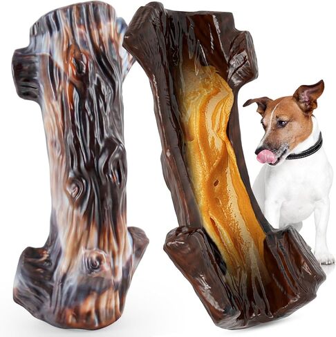 Dog Toys for Aggressive Chewers: Tough Dog Chew Toys, Dog Toys for Large Dogs, Rubber Treat Dispensing Dog Toys for Small, Medium, Large Dogs to Keep Them Busy in Saudi Arabia