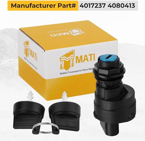 M MATI Ignition Key Switch 4 Position 4 Pin 4016058 for Polaris RZR 900 1000 RS1 Turbo General 1000 in Saudi Arabia