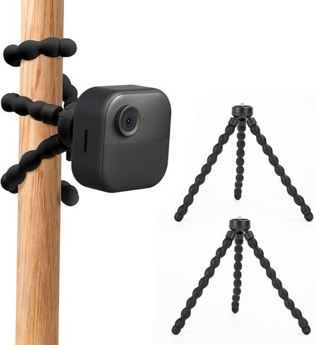 Flexible Tripod Mount Compatible with Blink Outdoor 4 (4th Gen), Blink Outdoor (3rd Gen), Blink Mini/Blink Mini 2, Mounting Bracket for Blinking Camera, Easily Attach Wherever You Want (2Pack) in Saudi Arabia