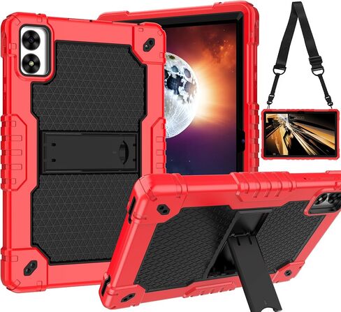 for Vortex T10M PRO/Vortex ZTAB10 10.1 inch Tablet Case Hybrid Shockproof Kids Friendly with Stand Cover for Vortex T10M PRO/Vortex ZTAB 10 10.1 inch Tablet (Black/Black) in Saudi Arabia