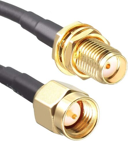 uxcell SMA Extension Cable SMA Male to SMA Female Antenna RF Coax Cable RG174 for Radio, Antenna, Wireless LAN Devices 33 ft in Saudi Arabia