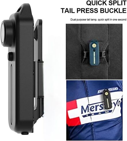 Mini Small Keychain Flashlight USB Rechargeable Key Light Super Small High Bright 100 Lumens 5 Modes Lightweight EDC Flash Light with Built-in Battery and USB Cable (Black) in Saudi Arabia