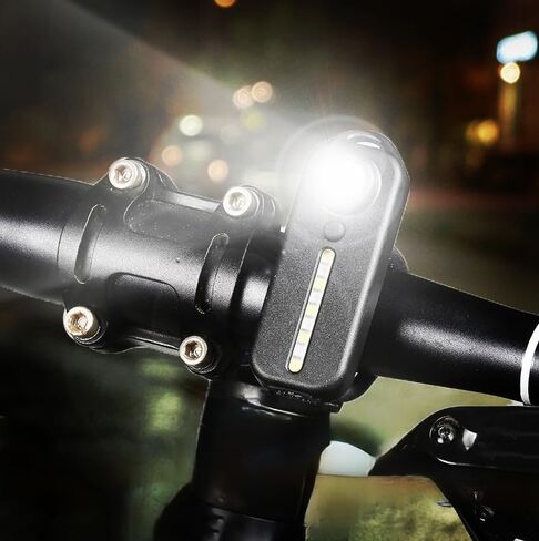 مصباح يدوي صغير بسلسلة مفاتيح USB قابل لإعادة الشحن، صغير جدًا، عالي السطوع 100 لومن، 5 أوضاع، ضوء فلاش EDC خفيف الوزن مع بطارية مدمجة وكابل USB (أسود) in Kuwait