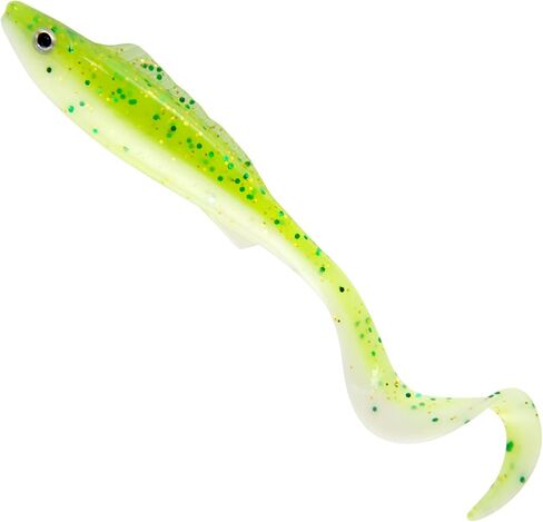 Dr.Fish 20 Pack Grub Soft Fishing Lures 3.7" Minnow Swimbaits Plastic Baits Bass Freshwater Fishing Lures Shad Lures Worm Bait for Trout Walleye Pike Saltwater in Kuwait