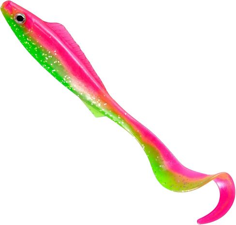Dr.Fish 20 حزمة من طُعم الصيد الناعمة مقاس 3.7 سم طعوم سباحة أسماك البلمة طعوم بلاستيكية باس صيد المياه العذبة طُعم شاد طُعم دودة لسمك السلمون المرقط وعين رمادية فاتحة اللون للمياه المالحة in Saudi Arabia