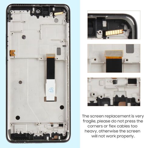 استبدال شاشة لهاتف Motorola Moto One 5G Ace، شاشة LCD لهاتف Motorola ONE G 5G XT2113 UW Ace XT2113-2 مجموعة كاملة لشاشة اللمس مع إطار (ليس لـ ONE 5G، ONE 5G UW) in Saudi Arabia