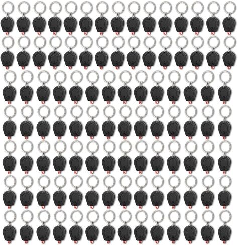 100 Pack Mini UV LED Keychain Flashlight, 395nm UV Light Keychain Flashlight, UV Keychain Flashlight, UV Keychain Light Black Light for Detections in Kuwait