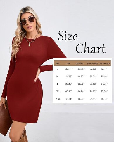 2 Pack Women's Club Long Sleeve Mini Dresses Boat Neck Slim Fit Bodycon Dresses Casual Short Party Dresses Fall 2024 in Kuwait