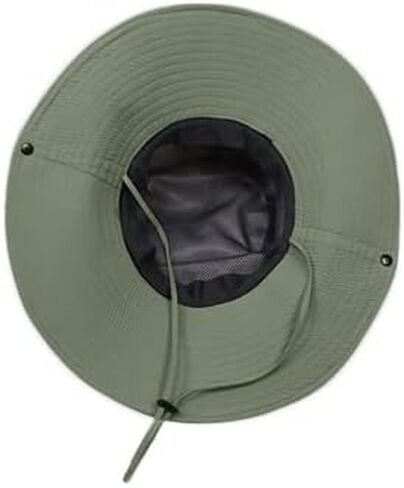 Waterproof Fishing Hat 12CM Wide Brim Sun Hat for Women Mens Packable Bucket hat- UPF 50 for Outdoor Gardening Beach Hats in Saudi Arabia
