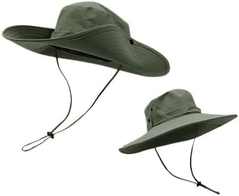 Waterproof Fishing Hat 12CM Wide Brim Sun Hat for Women Mens Packable Bucket hat- UPF 50 for Outdoor Gardening Beach Hats in Saudi Arabia