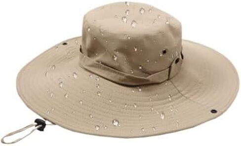 Waterproof Fishing Hat 12CM Wide Brim Sun Hat for Women Mens Packable Bucket hat- UPF 50 for Outdoor Gardening Beach Hats in Saudi Arabia