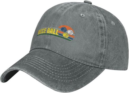Bocce Balls Lover Hat Hat Bocce Balls Hat for Men Baseball Cap with Design Hat in Kuwait