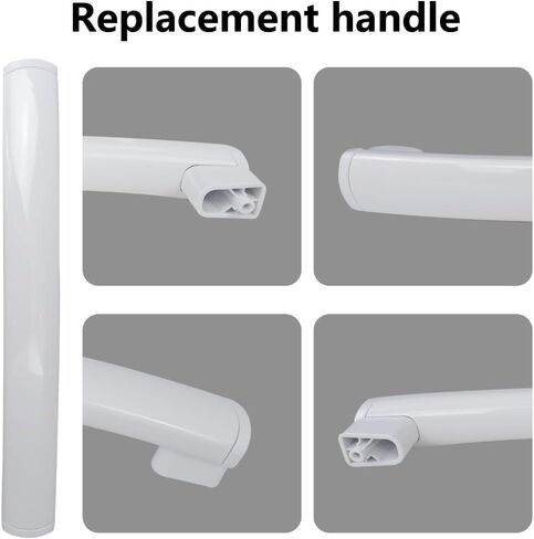 WB15X10278 Black Microwave Oven Door Handle 261300714902 3025557 PS8754175 for GE Hotpoint JNM3161MF2SA JNM3161MF2SA JNM3161MF4SA JNM3161MF4SA JNM3161MF4SA JNM3161RF1SS in Kuwait