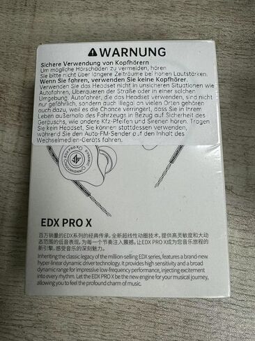 سماعات أذن KZ EDX Pro X، سماعات هاي فاي IEM، صوت جهير عميق داخل الأذن مع كابل قابل للفصل، لمطربين دي جي الصوتي in Saudi Arabia