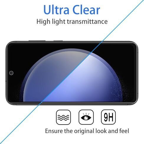 عبوتان من الزجاج المقسى لهاتف Moto Edge 2024 واقي شاشة للخصوصية، تغطية كاملة ثلاثية الأبعاد مضادة للتجسس وخالية من الفقاعات ومضادة للخدش لهاتف Motorola Edge 2024 6.6 بوصة، صديقة للحافظة in Saudi Arabia