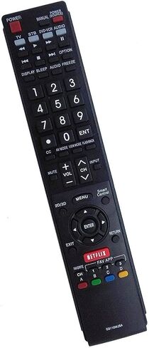 GB118WJSA Replacement Remote Control for Sharp TV - GB118WJSA Replace Sharp AQUOS TV Remote Models GB004WJSA GB005WJSA GA890WJSA GB105WJSA GA935WJSAE, Fit LC40LE832U LC52C6400U LC-60SQ17 LC70C7500 TV in Saudi Arabia