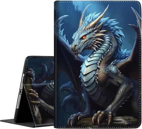 Case for New iPad 10th Generation (10.9 inch 2022 Release), Slim Folding Stand Cover with Auto Wake/Sleep for 10.9" iPad 10th, Dragon in Saudi Arabia