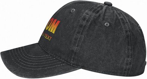 Custom Baseball Cap Personalized Adjustable Soft Cotton Cowboy Hat Dad Hats Gifts for Men & Women in Saudi Arabia