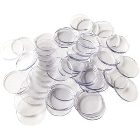Clear Acrylic Poker Chip Spacers,50pcs/100pcs/200pcs