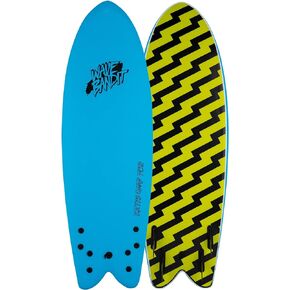 Wave Bandit Retro Fish 5'8", Blue