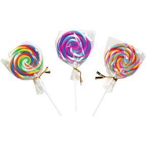 Raymond Geddes Swirl Pop Food Erasers (Pack of 24)