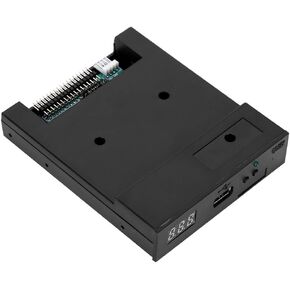 SFR1M-U100K 1.44MB Floppy Disk Drive Emulator for Electronic Keyboards, USB Floppy Drive Emulator Black