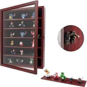 Shadow Box Frame with Removable Shelves, Deep Memory Box Display Case for Collector, Keepsake Coins Military Medals Pins Wedding Flowers Black 11x14