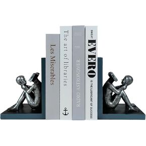 LIFFY Hands Decorative Book Ends,Unique Heavy Duty Bookends for Shelves Decorative,Resin Non Skid Book Holder Stopper for Home,Office,Living Room,Bedroom in Saudi Arabia