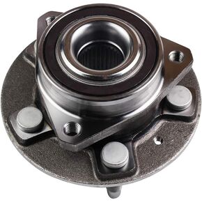 Autoround 513288 Front or Rear Wheel Bearing and Hub Assembly Compatible with Chevy Malibu/Impala/Equinox, GMC Terrain, Cadillac CTS/XTS, Buick Regal/Lacrosse, Saab 9-5, 5 Lugs w/ABS
