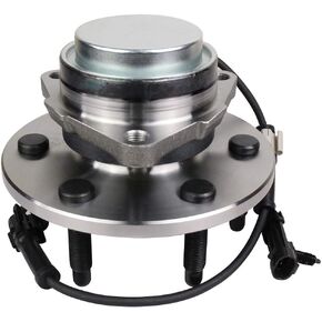 Autoround 515054 Wheel Hub and Bearing Assembly Front fit for 2WD Chevy Tahoe Silverado 1500 Suburban Avalanche Express, GMC Yukon XL 1500 Sierra Savana, Cadillac Escalade 6 Lug w/ABS