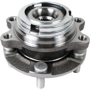 HA590125 AWD Front Wheel Bearing and Hub Assembly Compatible with Infiniti G25 G35 G37 Q40 Q50 Q60 Q70 Q70L QX50 QX70 EX35 FX35 EX37 FX37 FX45 FX50 M35 M37 M45 M56