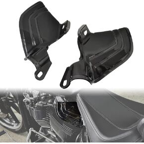 Heat Air Deflector for Harley Breakout 18-20, Heat Shields Fit for Harley Softail Street Bob Breakout Low Rider Fatboy 2018-2020 Saddle Shields Accessories