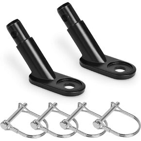 Bicycle Trailer Coupler, 2 Pack Portable Bike Trailer Hitch Connector Attachment for Children's Trailers and Most Bicycles