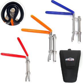 أداة تركيب الختم الهيدروليكي مع حقيبة تخزين - 3 قطع من أدوات تثبيت قضيب المكبس الأسطواني الهيدروليكي، طقم ملفوف ختم U-Cup مع S M L in Kuwait