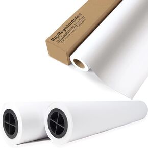 (4 Rolls - 1 Case) Plotter Paper 36 x 150: Box of 4-36" x 150 ft. Rolls, 20 lb. C1861A Bond Paper on 2" Core (80 GSM) for CAD Printing on Wide Format Ink Jet Printers Premium Quality Bond Paper
