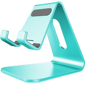 CreaDream Cell Phone Stand, Cradle, Holder, Aluminum Desktop Stand Compatible with Switch, All Smart Phone, iPhone 15 14 13 12 Pro Max Plus Mini Xr X Se 8 SE -Rose Gold