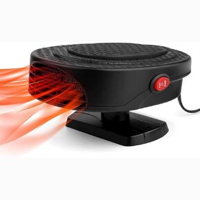 Portable Car Heater, MACHSWON High Power Fast Heating Fan for Windshield Defrosting Automobile Windscreen & Keeping Warm Windscreen Demister Defogger 12V 150W